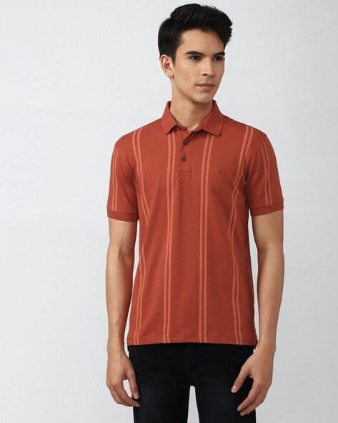 Buy Louis Philippe Sport Multi Cotton Slim Fit Colour Block Polo T-Shirt  for Mens Online @ Tata CLiQ