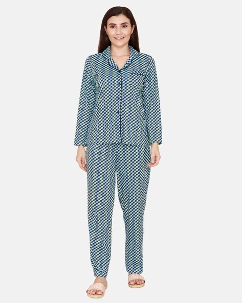 Buy Blue Night&LoungeWearSets for Women by Zivame Online