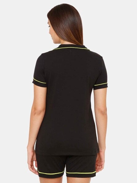 Buy Black Night&LoungeWearSets for Women by Zivame Online