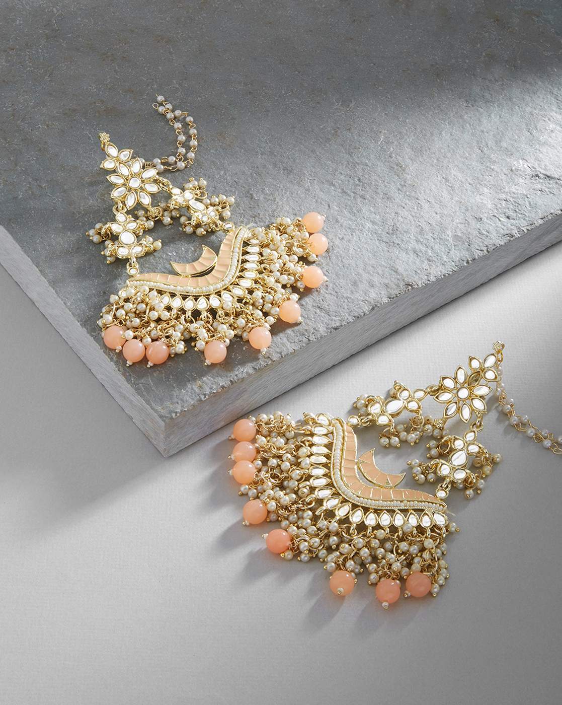 Shop Jhumka With Ear Chain Online  UP TO 59 OFF