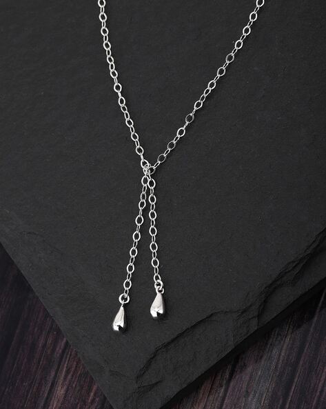 Silver ladies hot sale chain design