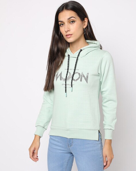 mint green sweatshirt womens