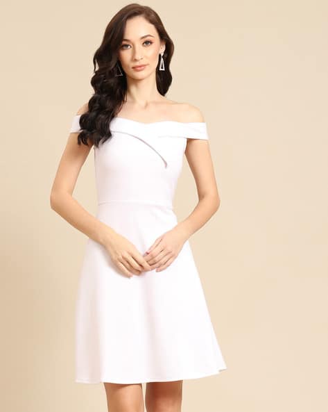 Buy White Dresses for Women by DODO 