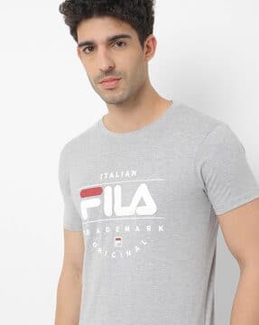 Grey fila shirt Outlet
