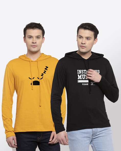 Hood t shirts for mens clearance online