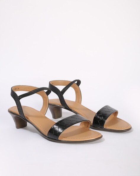 Buy Tan Brown Heeled Sandals for Women by Carlton London Online | Ajio.com