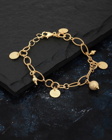 22K Gold Plated Laxmi Coin Openable Bracelet – Curio Cottage