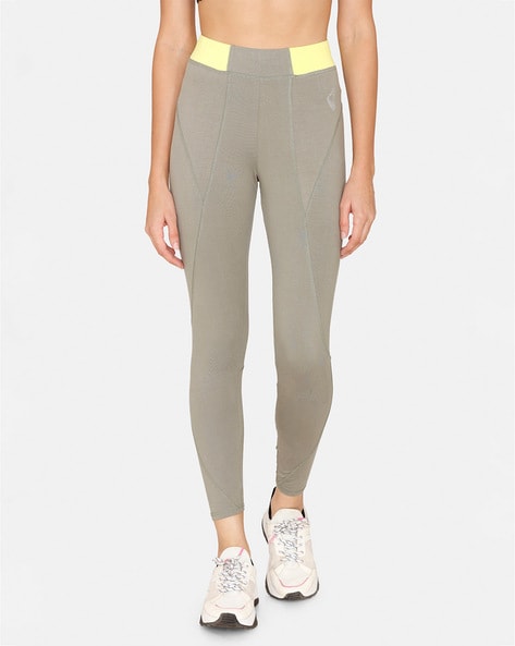 Zelocity Solid Full-length Leggings