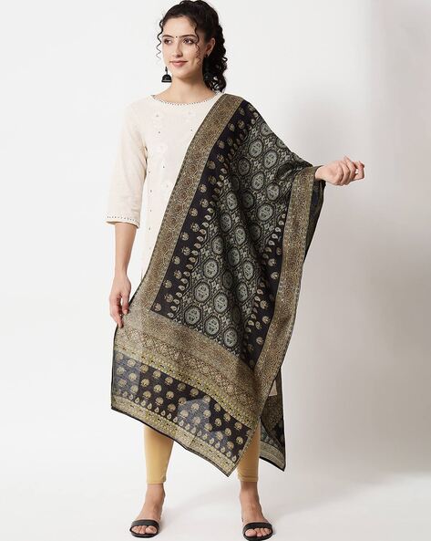 Printed Chanderi Stole Price in India