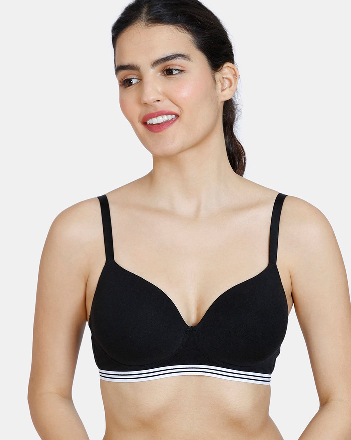 zivame black bra