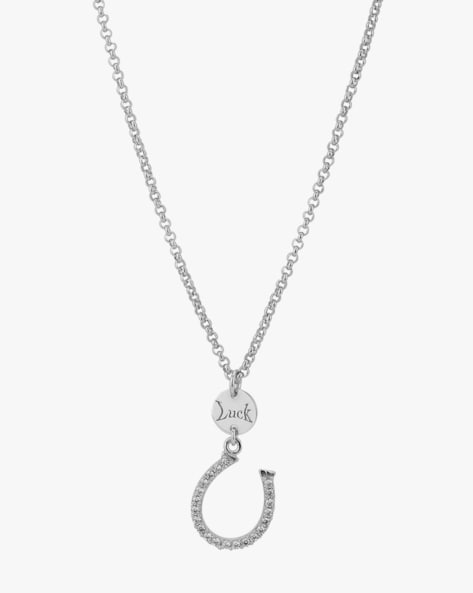 Diamond Horseshoe Pendant Diamond horseshoe pendant