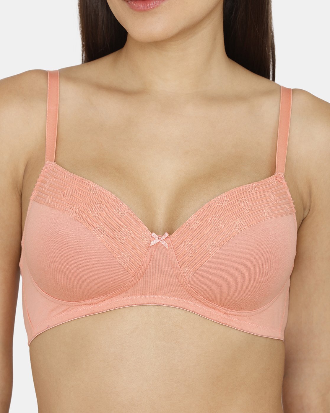 Buy Peach Bras for Women by Zivame Online