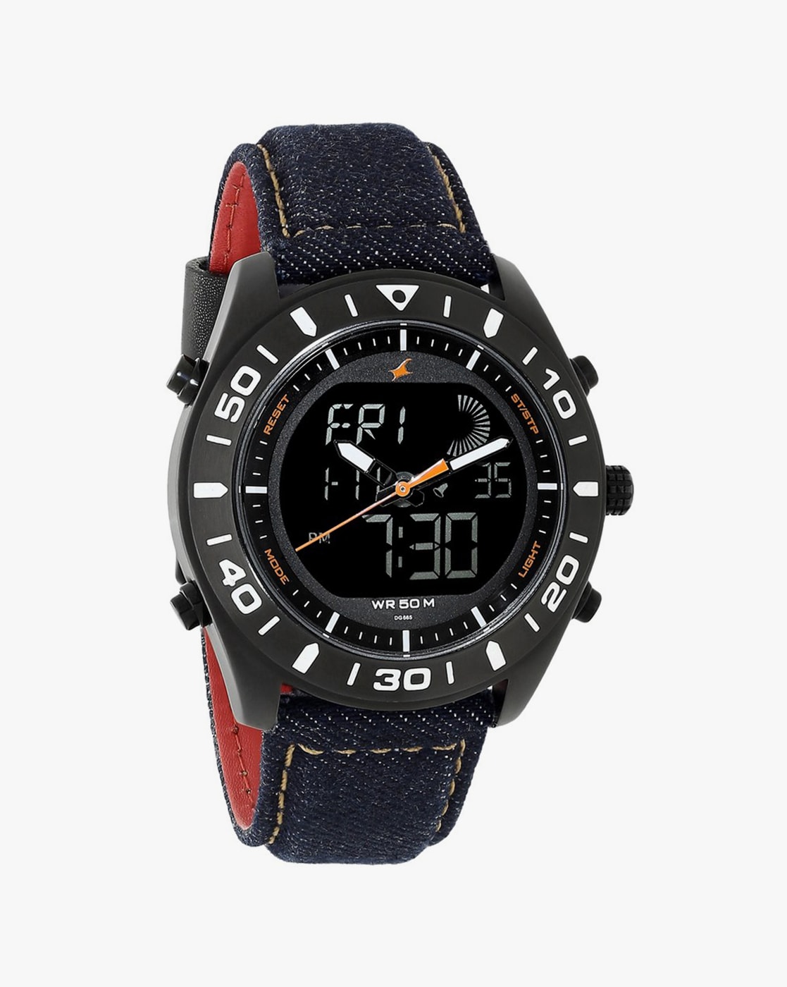 Fastrack Denim Analog-Digital Blue Dial Men's Watch-NN38035SL06/NP38035SL06  | Watches for men, Digital, Watches