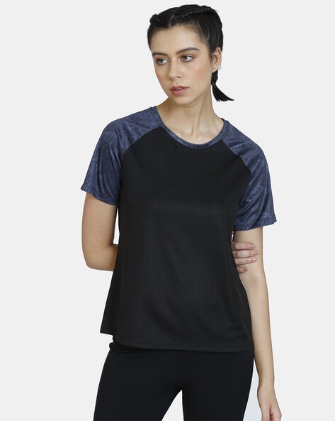 Buy Black Tops & Tshirts for Women by Zelocity Online