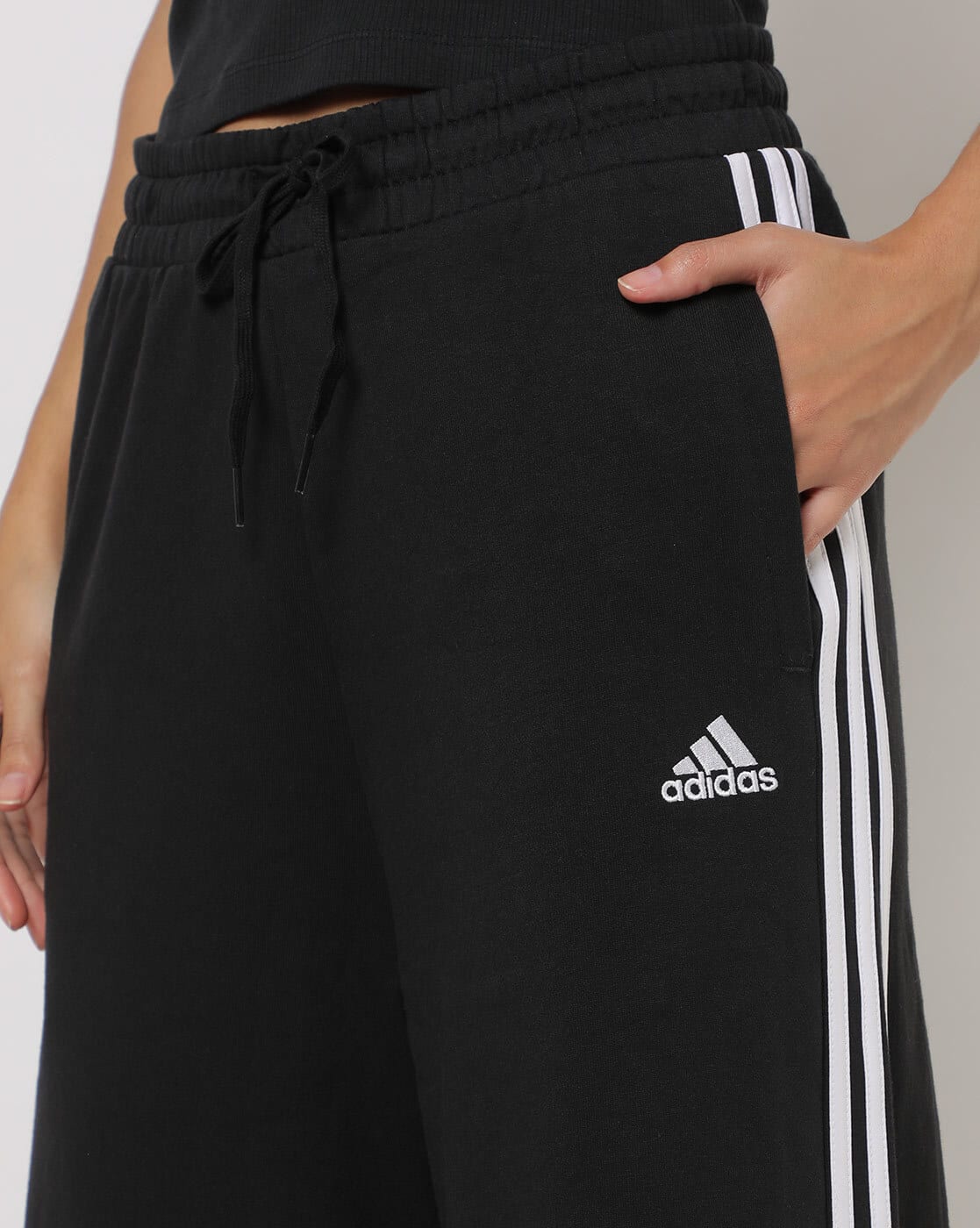 Buy Black Track Pants for Women by ADIDAS Online