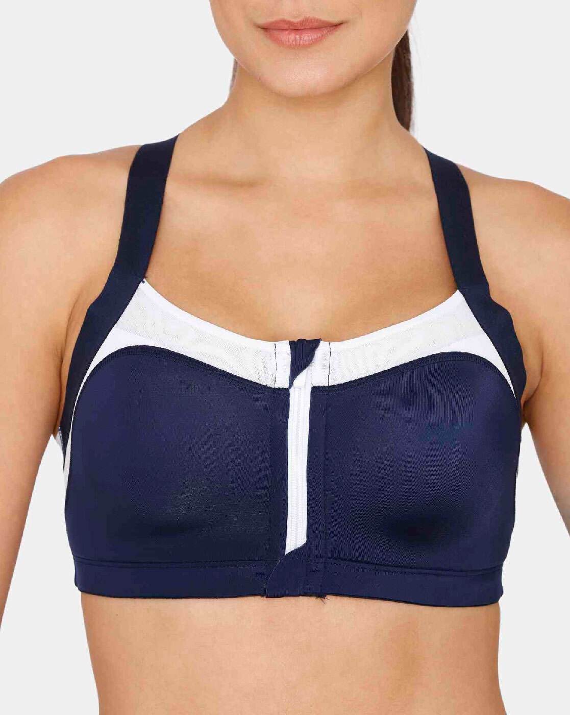 Buy Blue & White Bras for Women by ZELOCITY Online