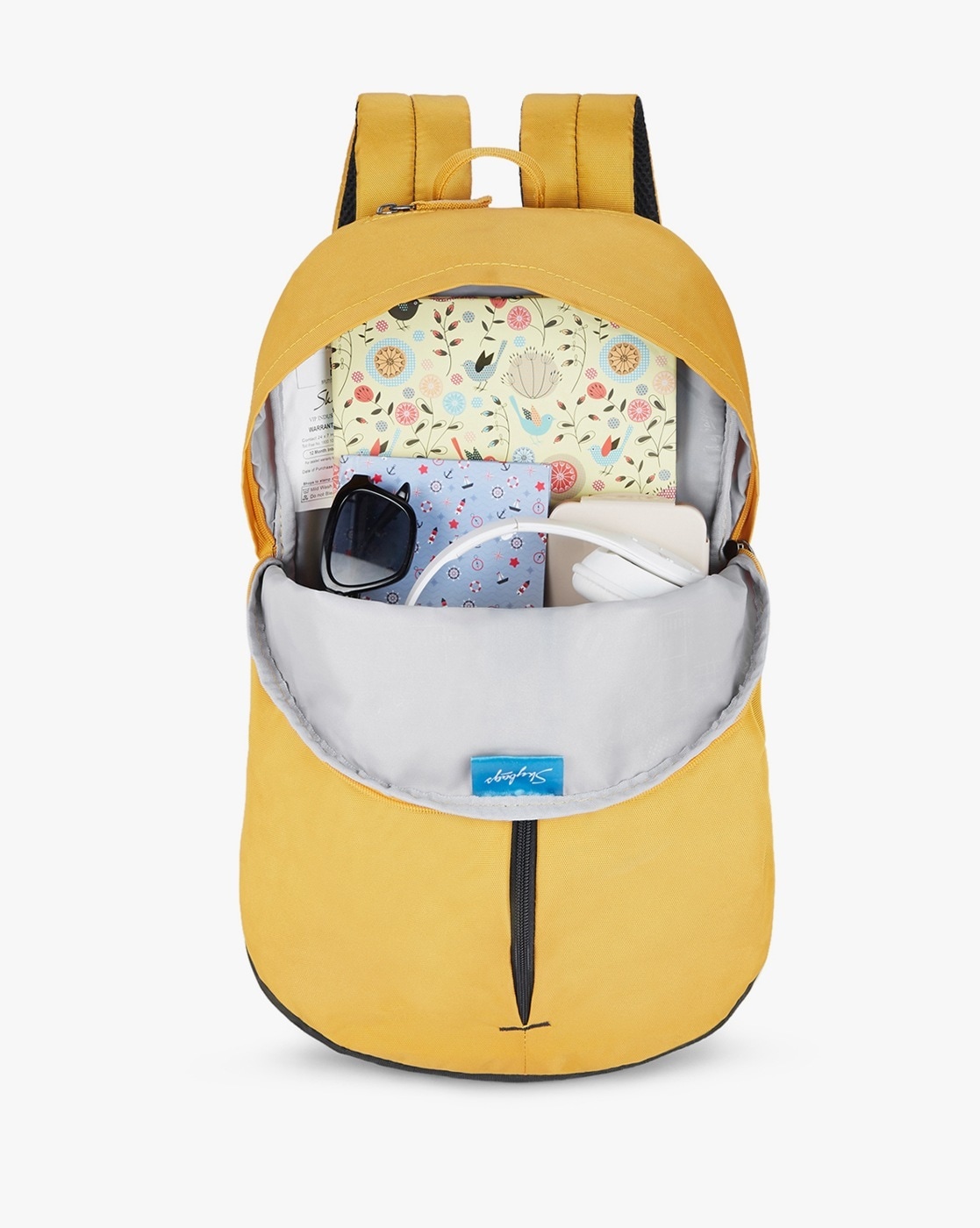 Skybags cheap yellow backpack