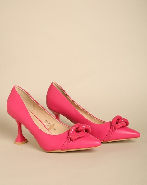 Fuchsia pumps store