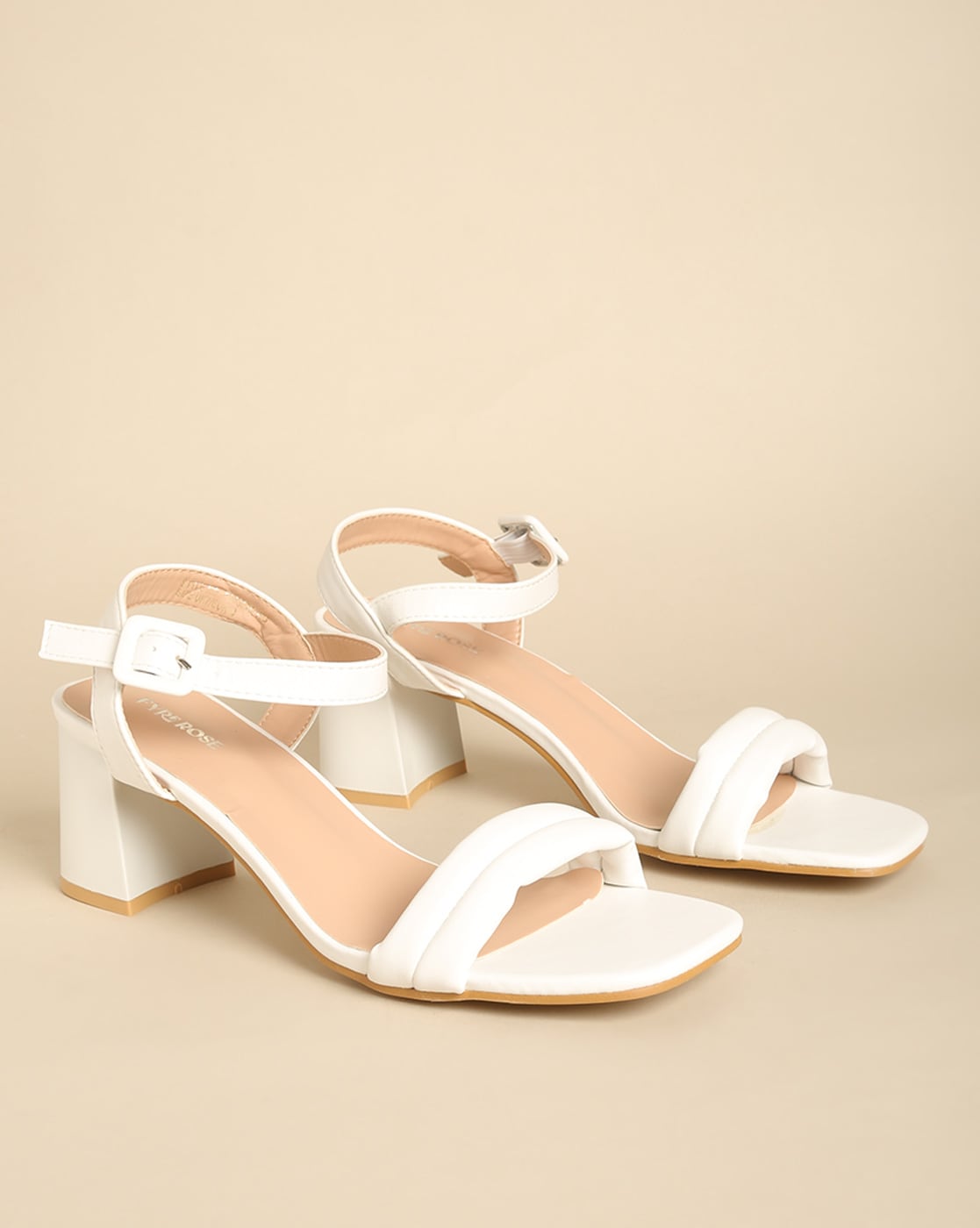 Bridal Embroidered Customized Block Heels I Tiesta Shoes – Tiesta Store