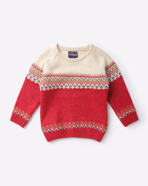 Buy Red Sweaters & Cardigans for Infants by INF FRENDZ Online 