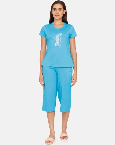 Buy Blue Night&LoungeWearSets for Women by Zivame Online