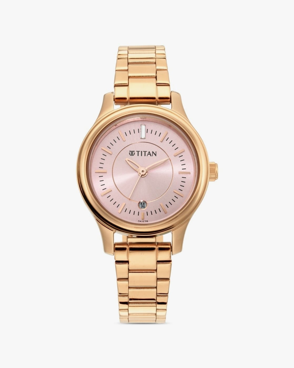 Titan ladies watch hot sale gold chain