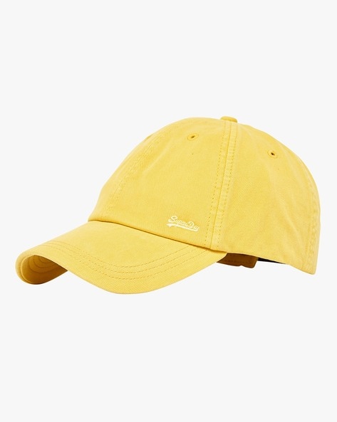 Pale yellow cheap baseball cap