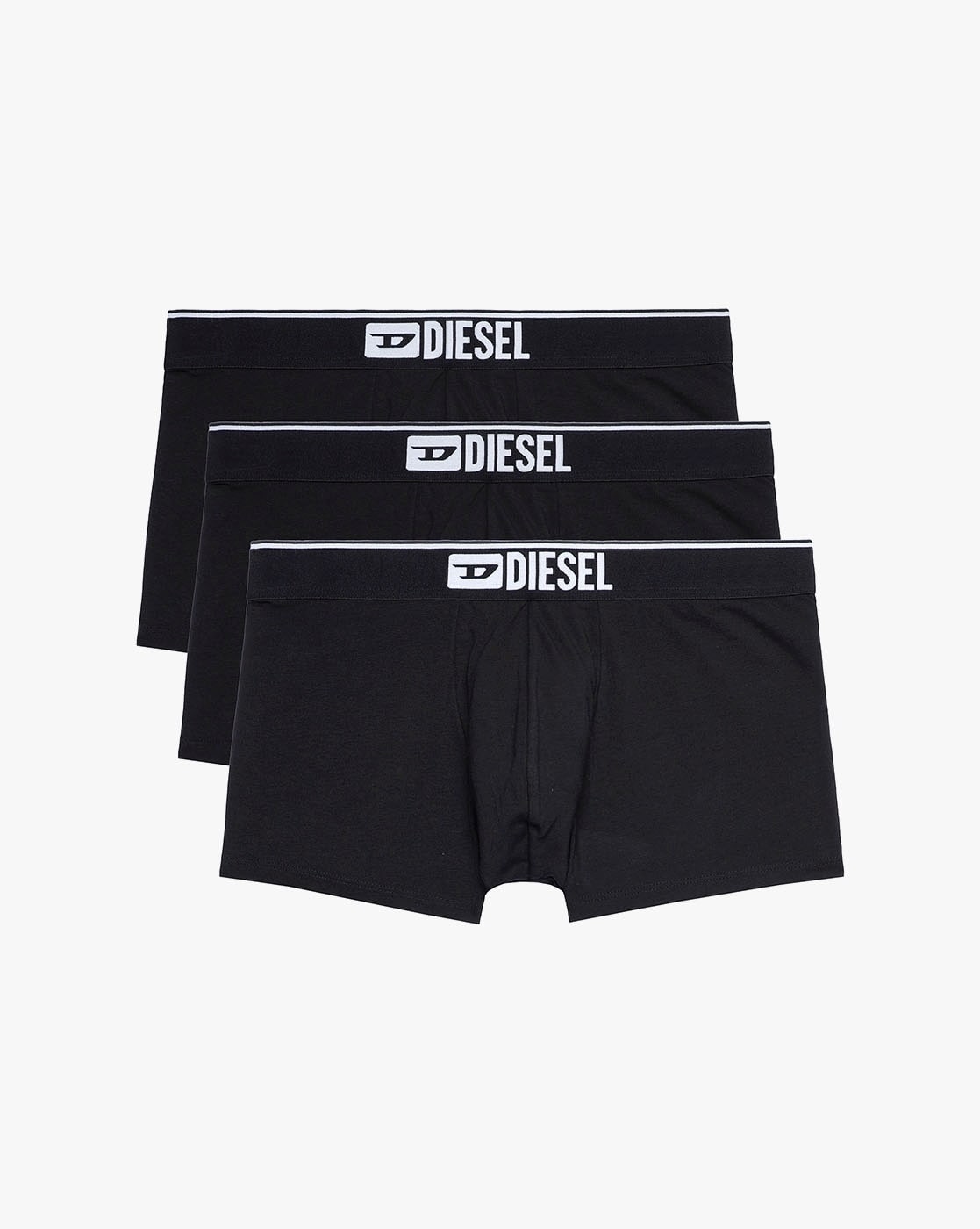 Grey trio trunks 3-pack, Diesel, Shop Men's Underwear Multi-Packs Online