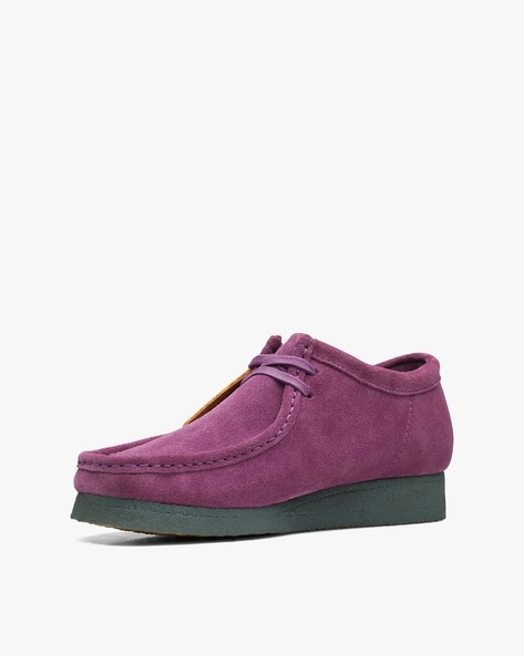 Clarks aubergine clearance shoes