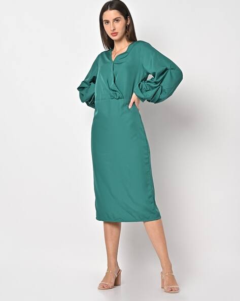 Buy Green Dresses for Women by Needle Works Online