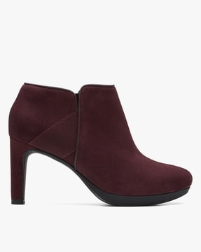 Buy Burgundy Boots for Women by CLARKS Online 