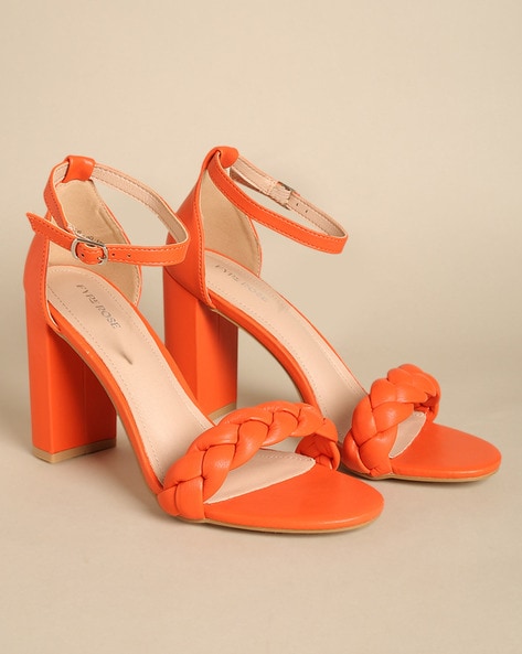 GoMax Cheap Trick 04 Taupe and Orange Platform Heels - $64.00 - Lulus
