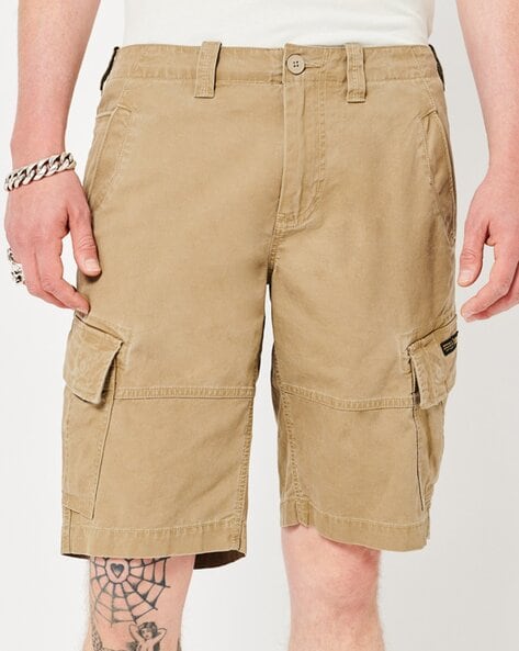 Online Buy SUPERDRY Men Shorts & Beige by for 3/4ths