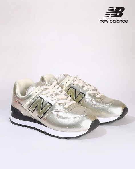 New balance womens sales shoes gold