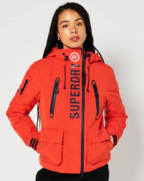 Ultimate Windcheater Zip-Front Hooded Jacket