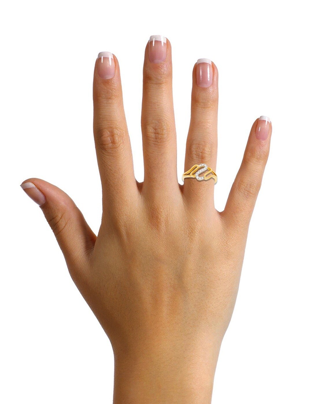 Traditional Women Ladies American Diamond Finger Rings, Daily Wear at Rs  85/piece in Domjur