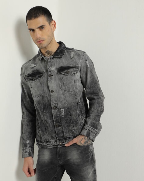 Buy Black Jackets  Coats for Men by LEE COOPER Online  Ajiocom