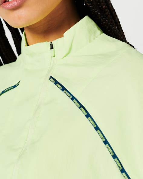 Nike cropped cheap track jacket