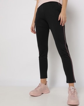 Yoga Pants with Pockets Women High-waisted Casual Trouse Ripped Matching  Color Spliced Long Harem Work Pants