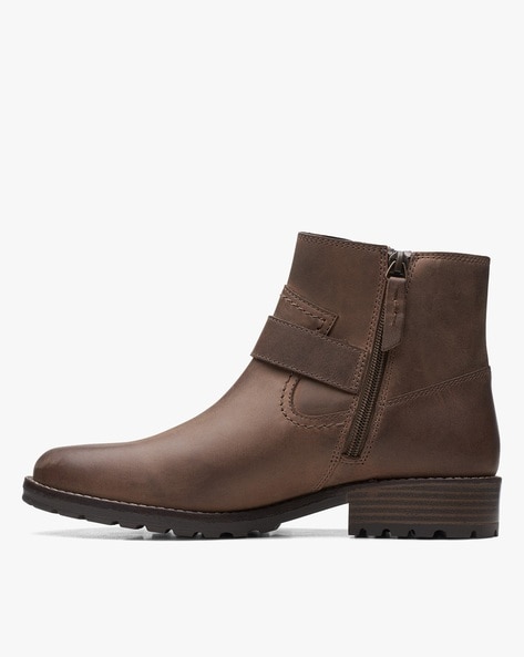Buy Brown Boots for Women by CLARKS Online | Ajio.com
