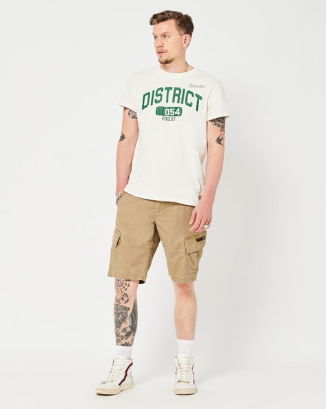 Buy Khaki Shorts & 3/4ths for Men by SUPERDRY Online
