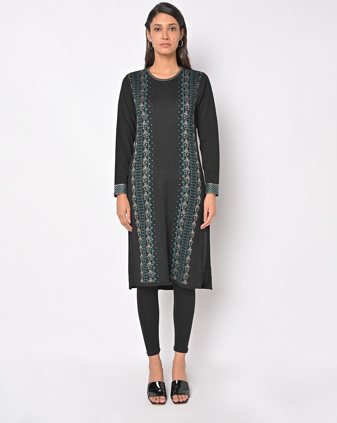 Sweater deals on kurta