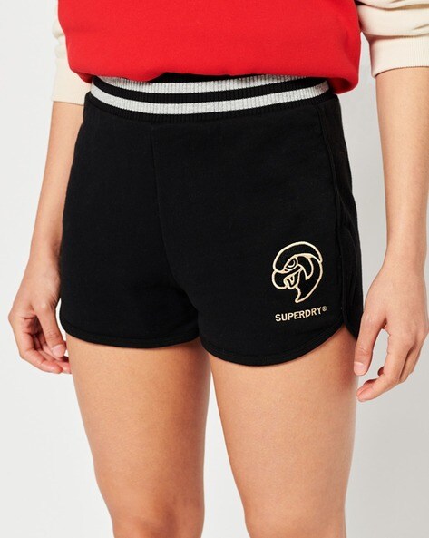 Buy Black Shorts for Women by SUPERDRY Online