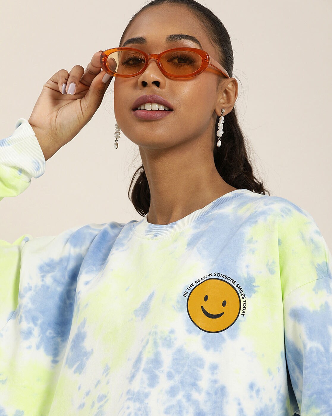 Tie & Dye Oversized Sweatshirt