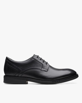 Clarks Craftdean Cap Mens Formal Shoes Colour: Black - Size: 10