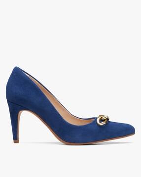 clarks Laina85 Trim Pointed-Toe Pumps-picture-9
