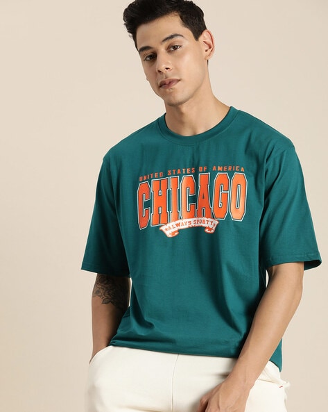 Green oversized clearance t shirt