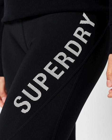 Buy Black Leggings for Women by SUPERDRY Online