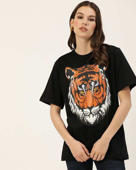 Women's Oversized Tiger Tee