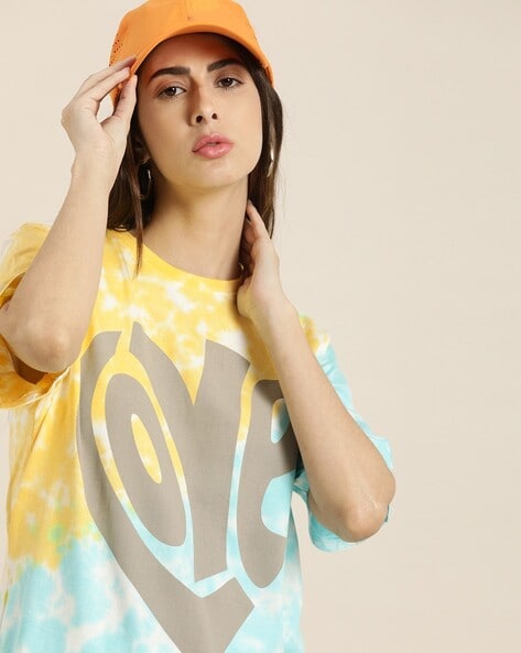 Tie Dye Monogram T-Shirt - Women - Ready-to-Wear